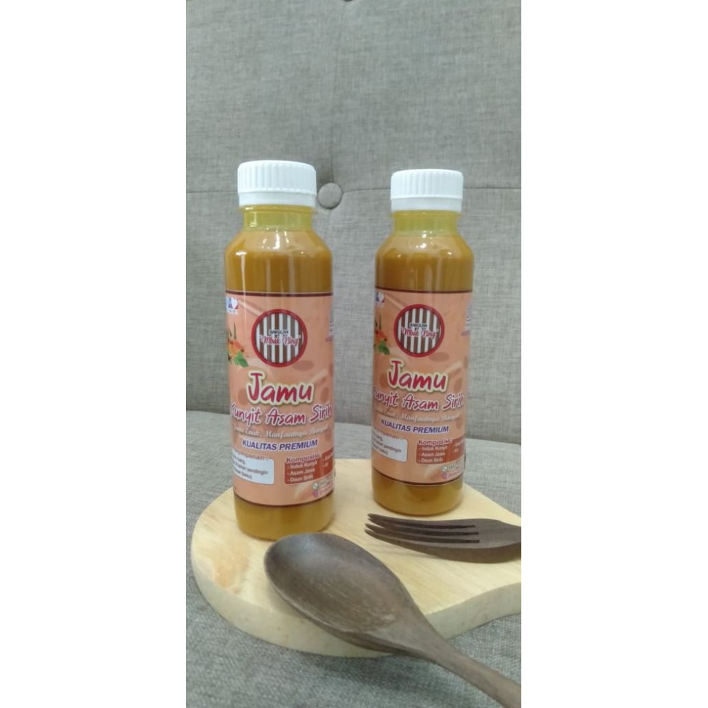 Jamu kunyit asam Sirih