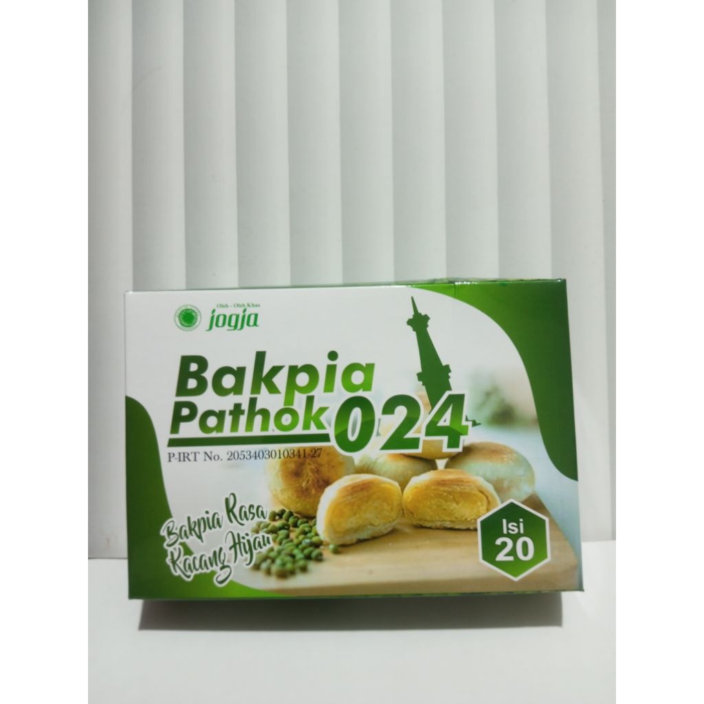 

Bakpia Pathok 24 Jogja si 20 biji/kering