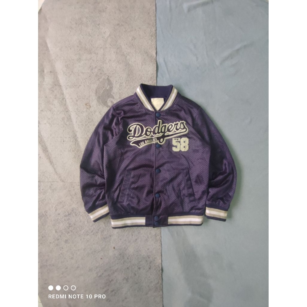 varsiti mlb bahan satin x jaring