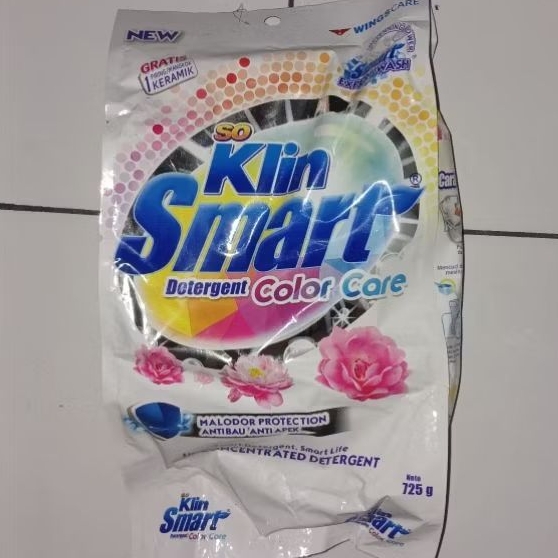 Soklin Sabun Cuci Anti Bau Apex Smart Detergent Color Care 750 Gram Isi 750 Gram Gratis 1 Piring Ker
