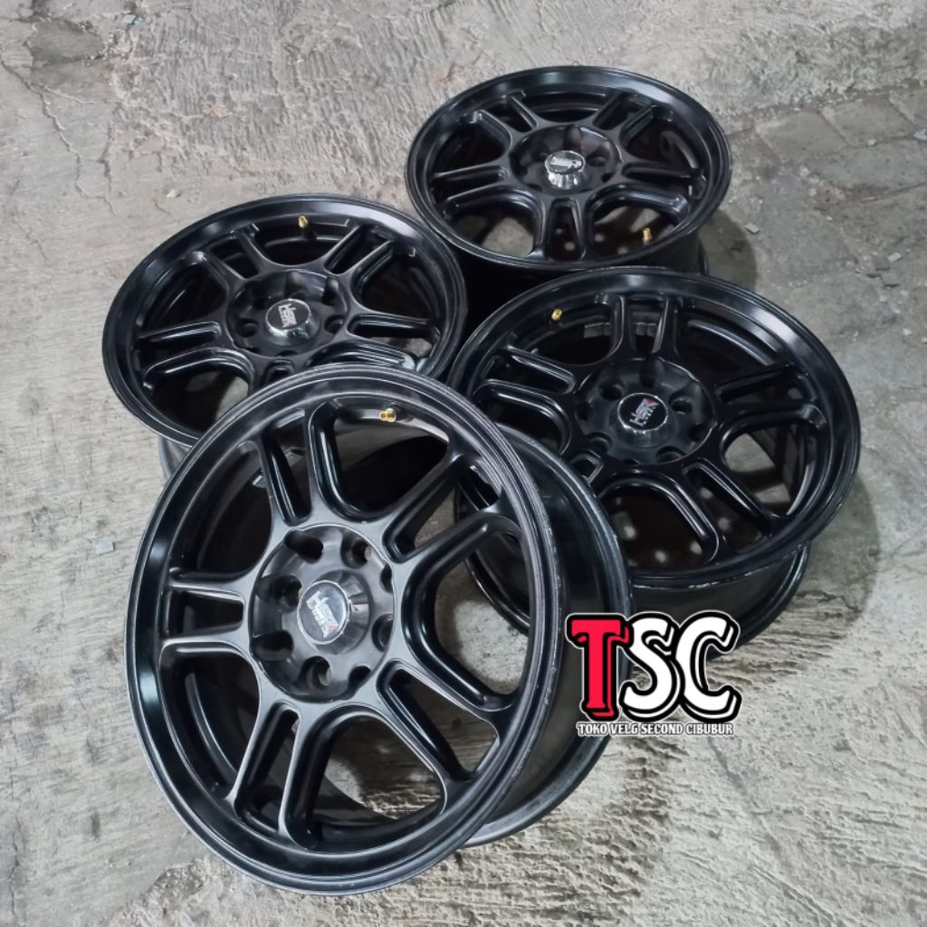 VELG MOBIL BUAT AGYA AYLA SIGRA CALYA BRIO AVANZA XENIA OLD EVALIA | HSR NX SPO RING 14 SECOND