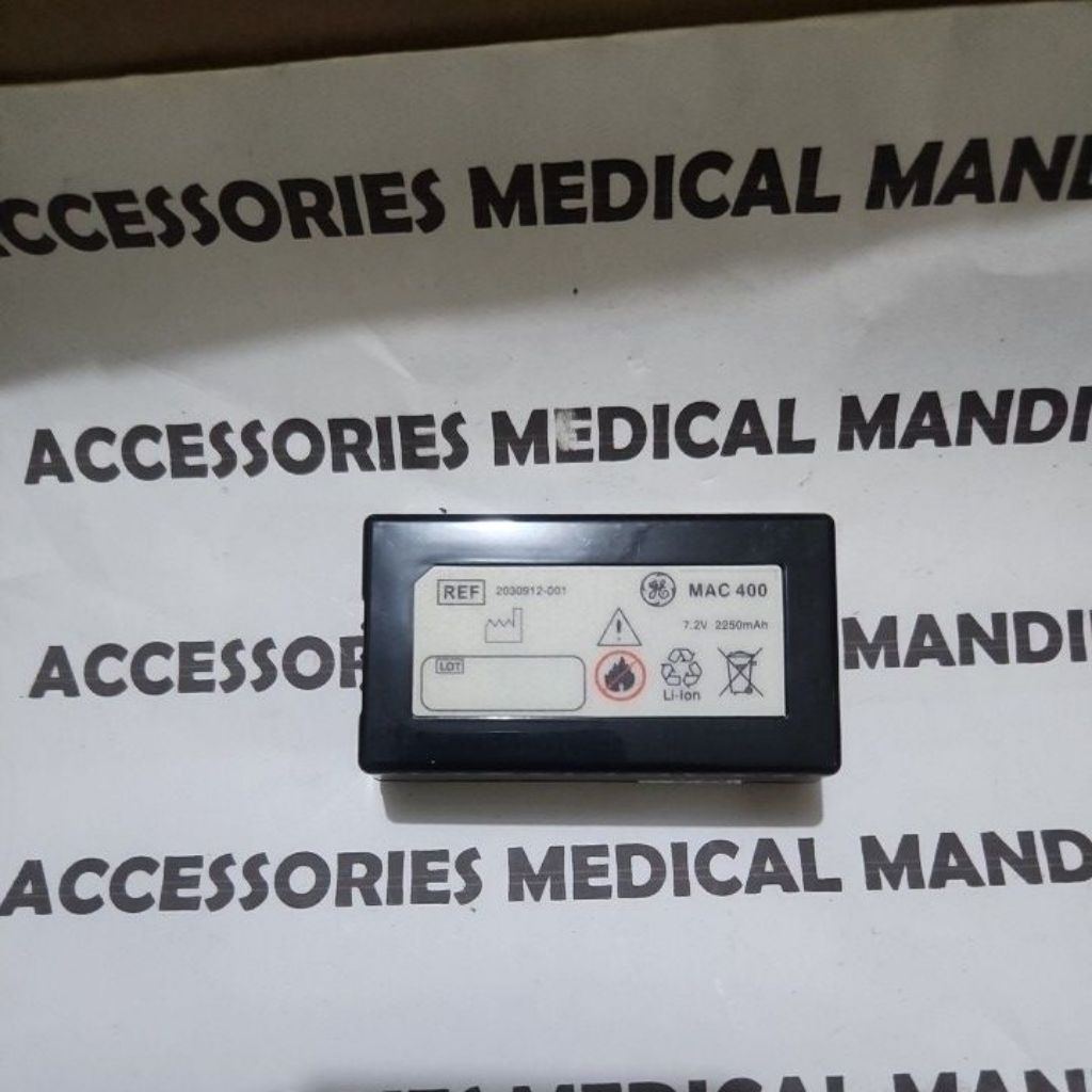 Baterai EKG ECG GE Mac I / Mac 400 / Mac 600
