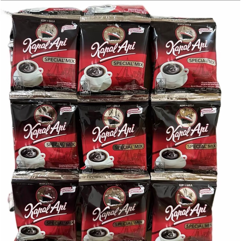 

KOPI KAPAL API SPECIAL MIX 25g 30pcs (3 renceng) TERMURAH!!!