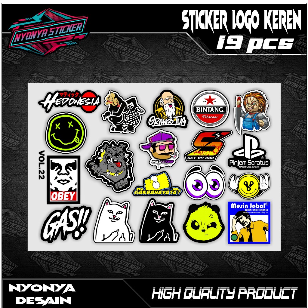 

STICKER LOGO VIRAL STICKER LUCU STICKER KEREN STICKER HP STICKER LAPTOP