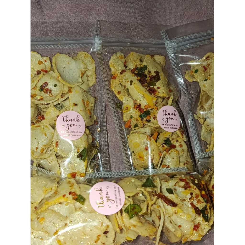 

Baso Goreng (Basreng) daun jeruk