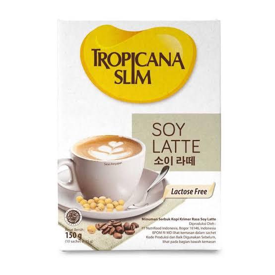 

tropicana slim soy latte 10 sachet sugar free
