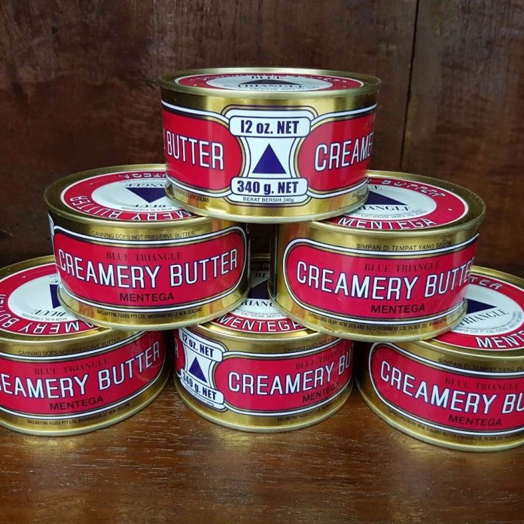 

(COD) Creamery Butter / Mentega Segitiga Biru 340gr
