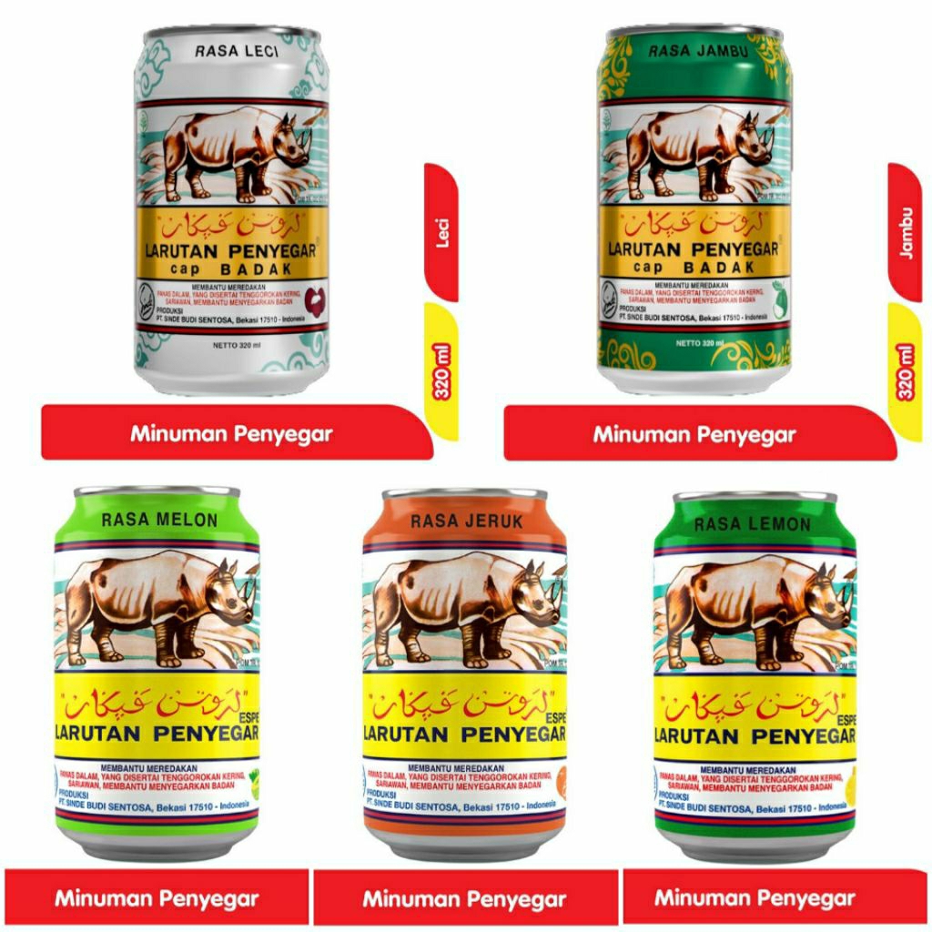 

Sinde Larutan Penyegar Cap Badak 320ml