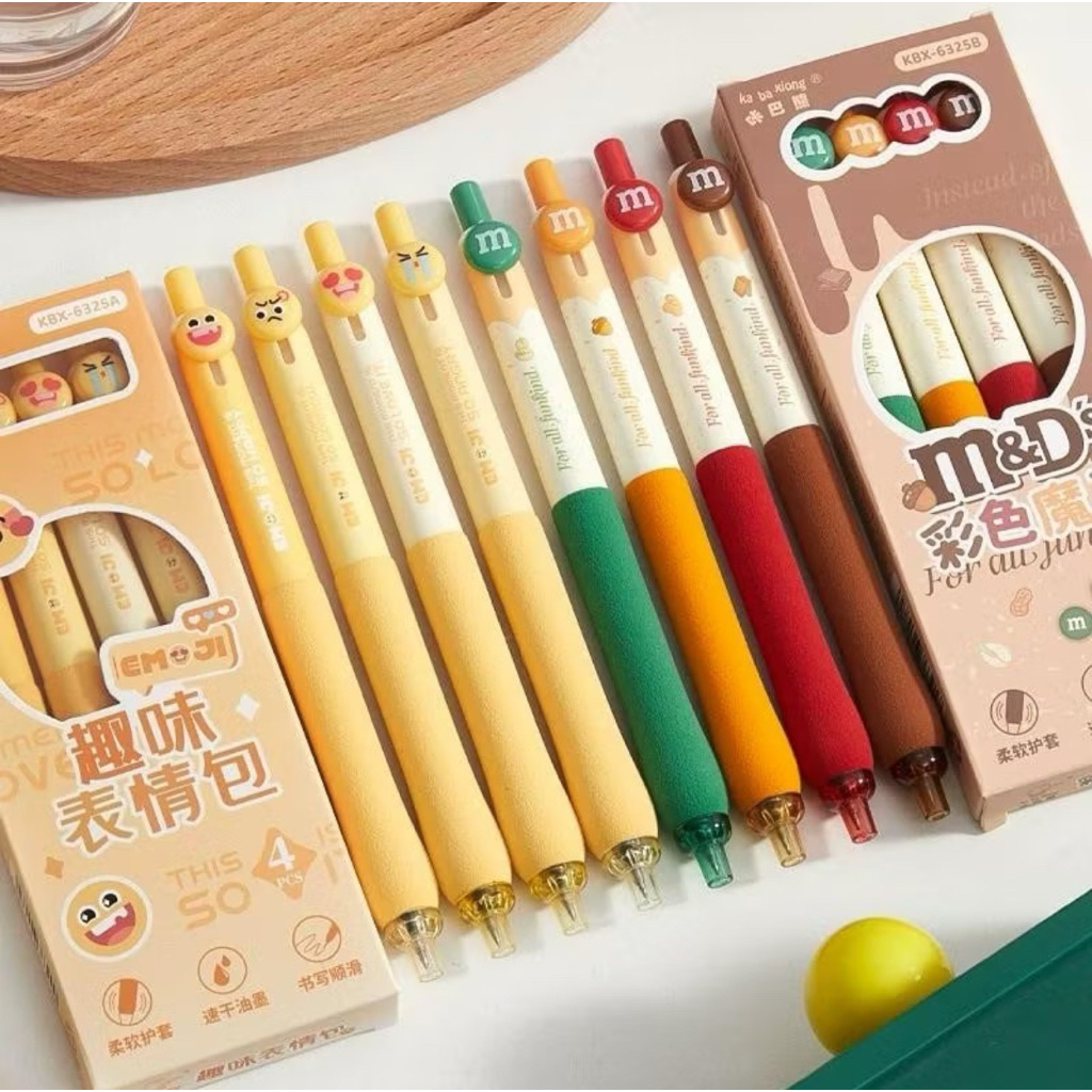 

Set pulpen MM set pulpen smile pena cetek