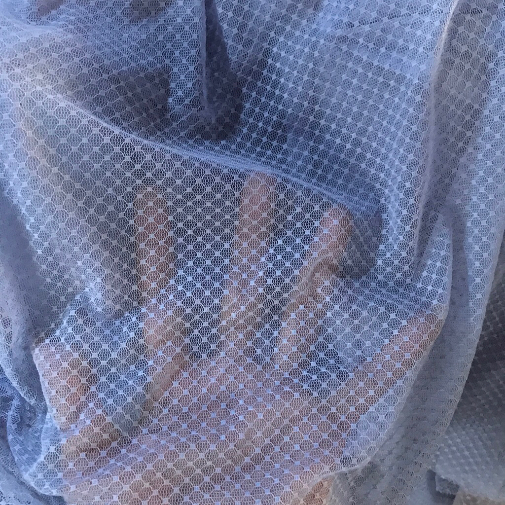 bahan rajut Korea / bahan jala / bahan meteran (harga 0,5 meter)