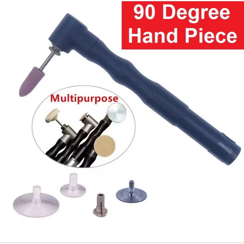 Handpiece Alat Tuner Bengkok 90 Derajat Cuner Bor Tuner Bengkok PNP Foredom gagang hand piece electr
