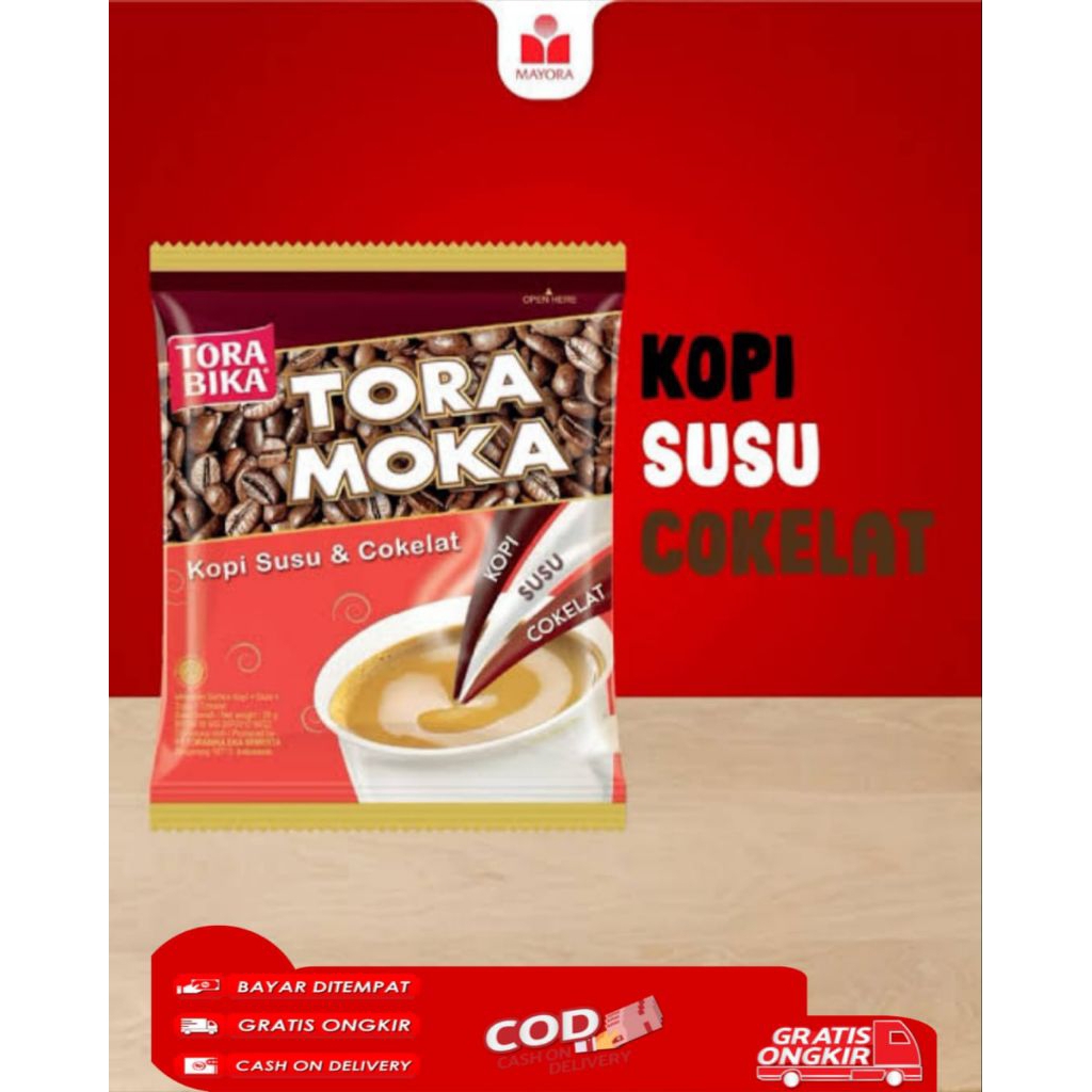 

Torabika Moka Dan Torabika Susu 1 Renceng Isi (10) pcs