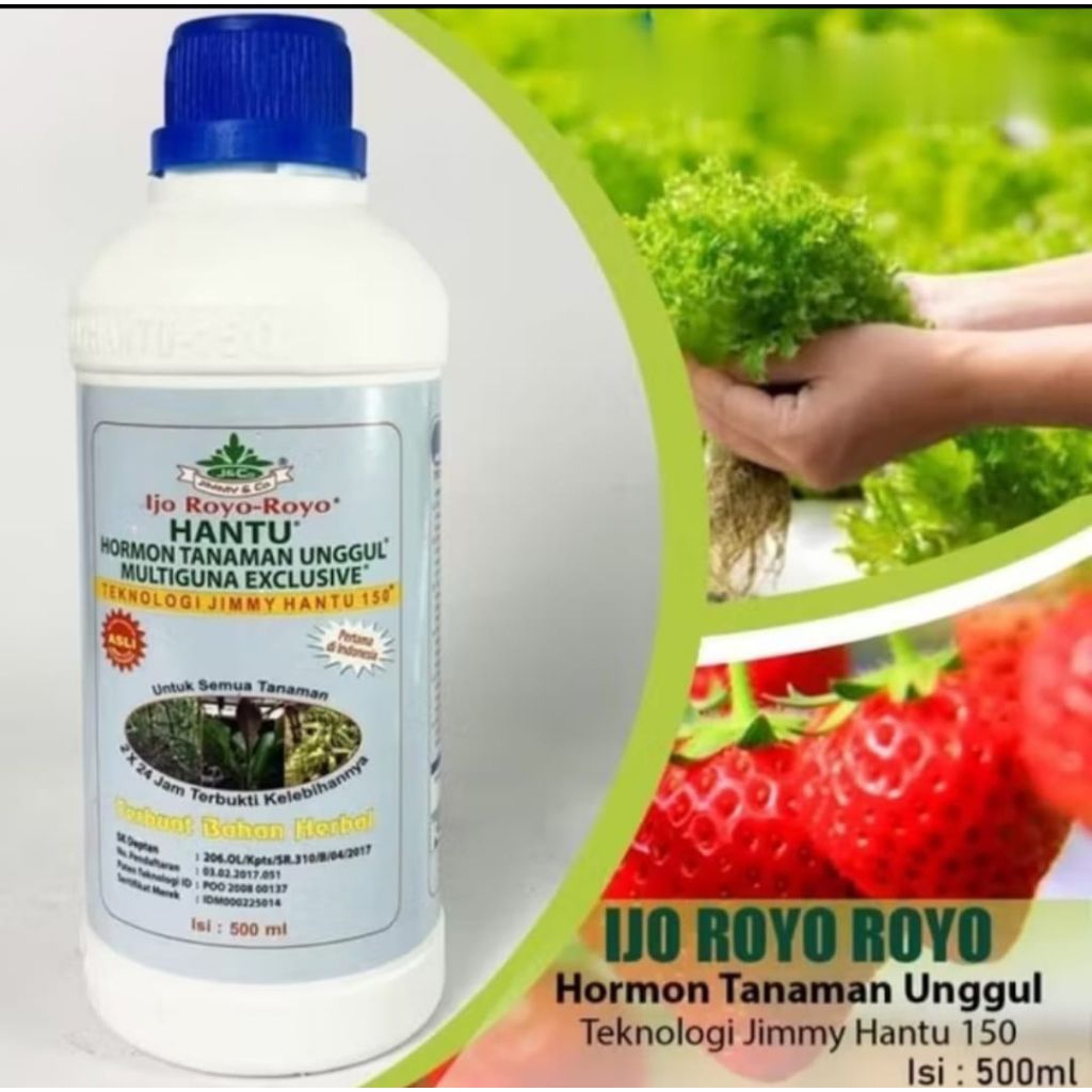 Pupuk cair ORGANIK Jimmy Hantu
