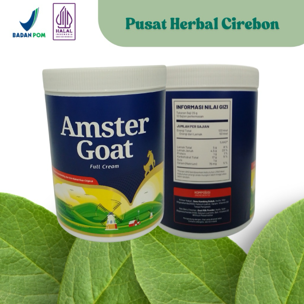 

AMSTER GOAT - Susu Kambing Amstergoat Solusi Mengatasi Sembelit 250gr