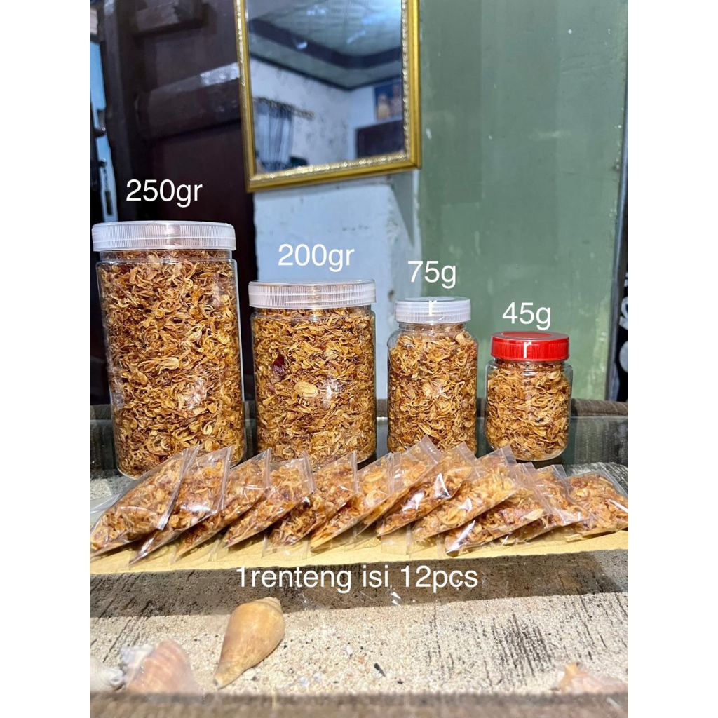

Brambang goreng asli kg-an