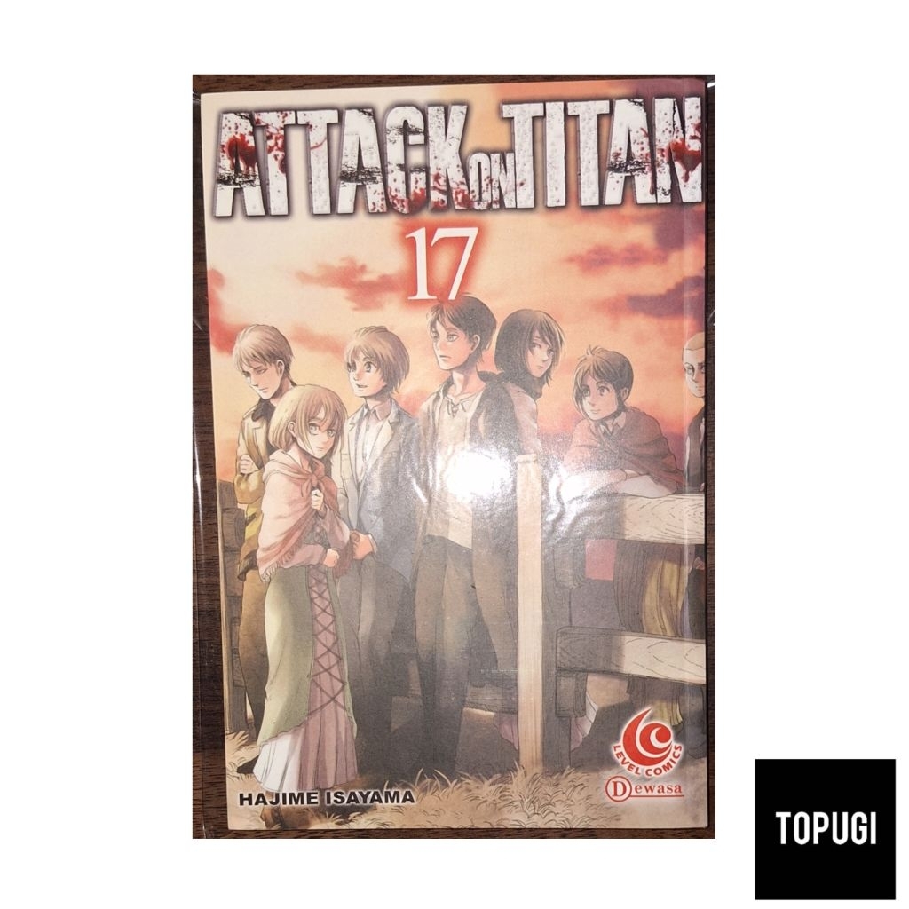 Komik Attack On Titan 17 (Stok Ke-2)