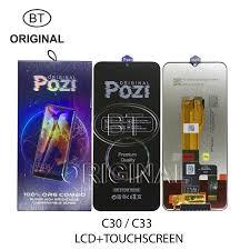 [POZI] Lcd+Ts For REALME C30 / LCD POZI REALME C33 Black Org Pozi GROSIR MURAH
