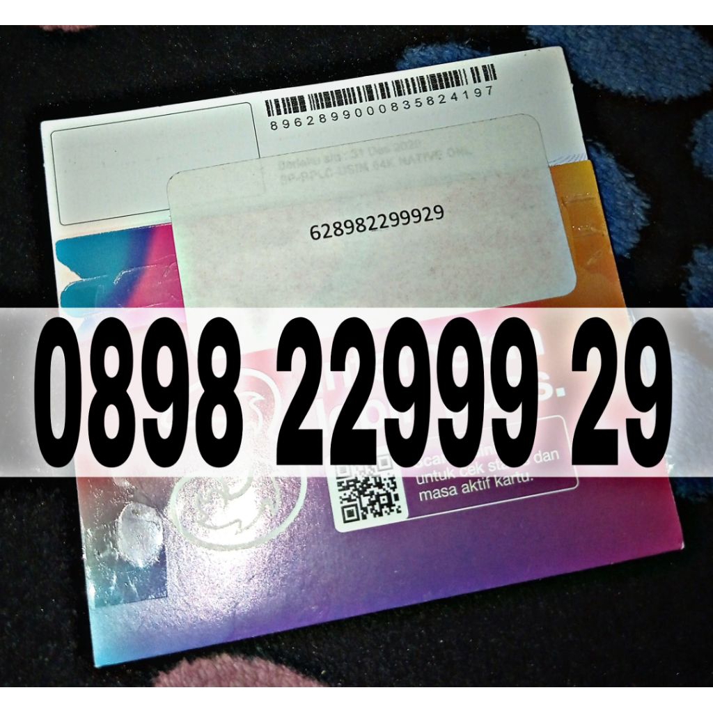 Nomor cantik kartu Perdana Tri angka Rapi 22999 29 Nomor cantik kartu Tri 11 angka Super Rapi hoki 2