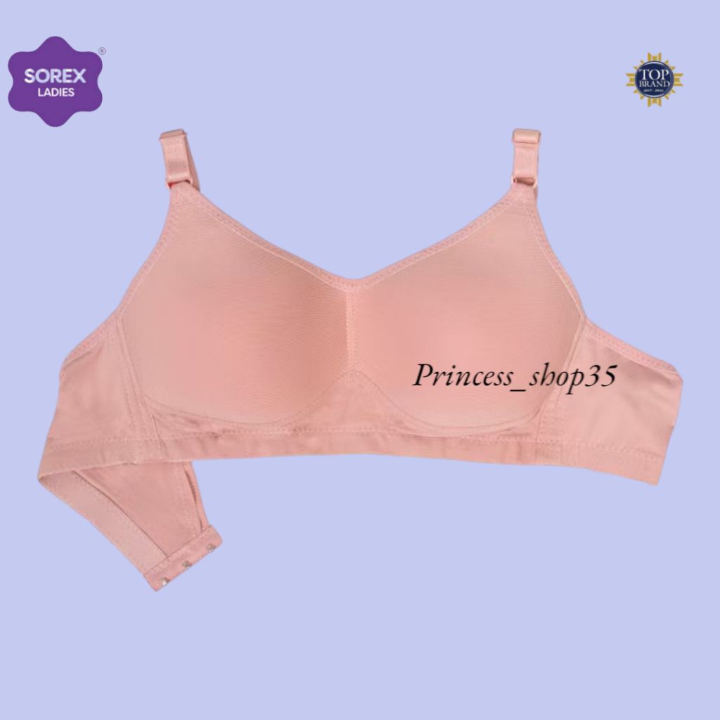 NJU Sorex Bra Tanpa Kawat Busa Tipis Bh Wanita Sorex 18258 Bh Wanita Cup Full Kait 3 Cup B ke C