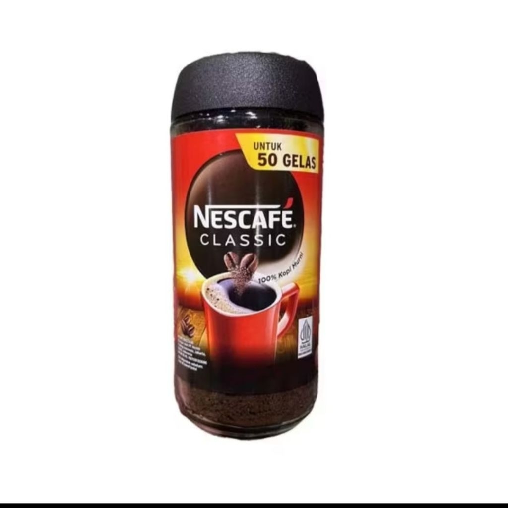 

NESCAFE CLASSIC kopi instan tanpa ampas 100gr