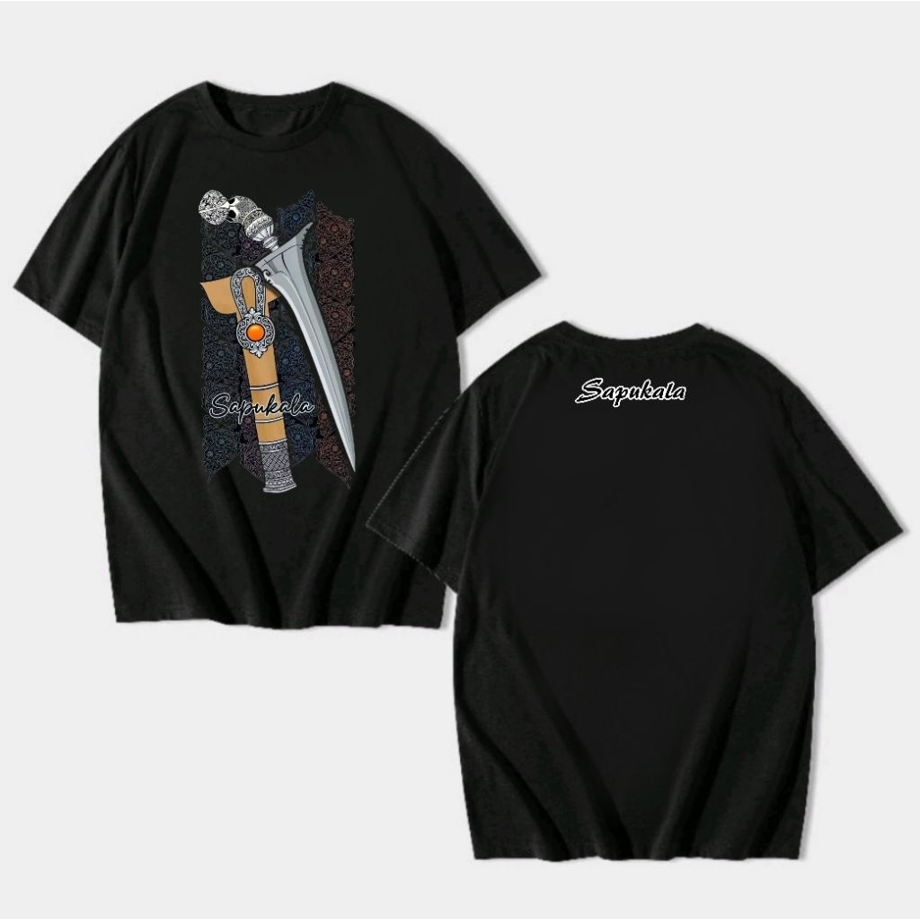 KAOS KERIS SAPUKALA PUSAKA BUGIS || DTF PRINTING