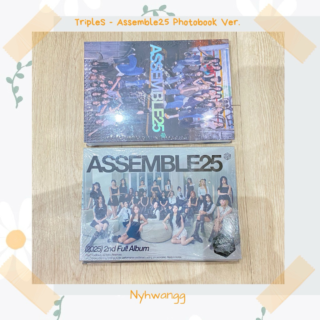 TRIPLES - ASSEMBLE 25 PHOTOBOOK VER [READY STOCK]