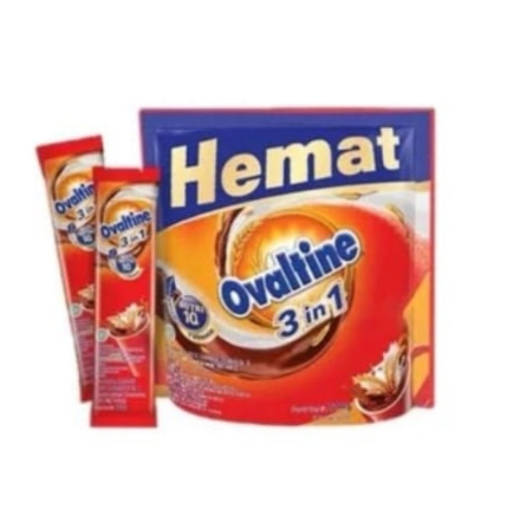 

Ovaltine 3inl Susu Bubuk Coklat Stik 33gx18s