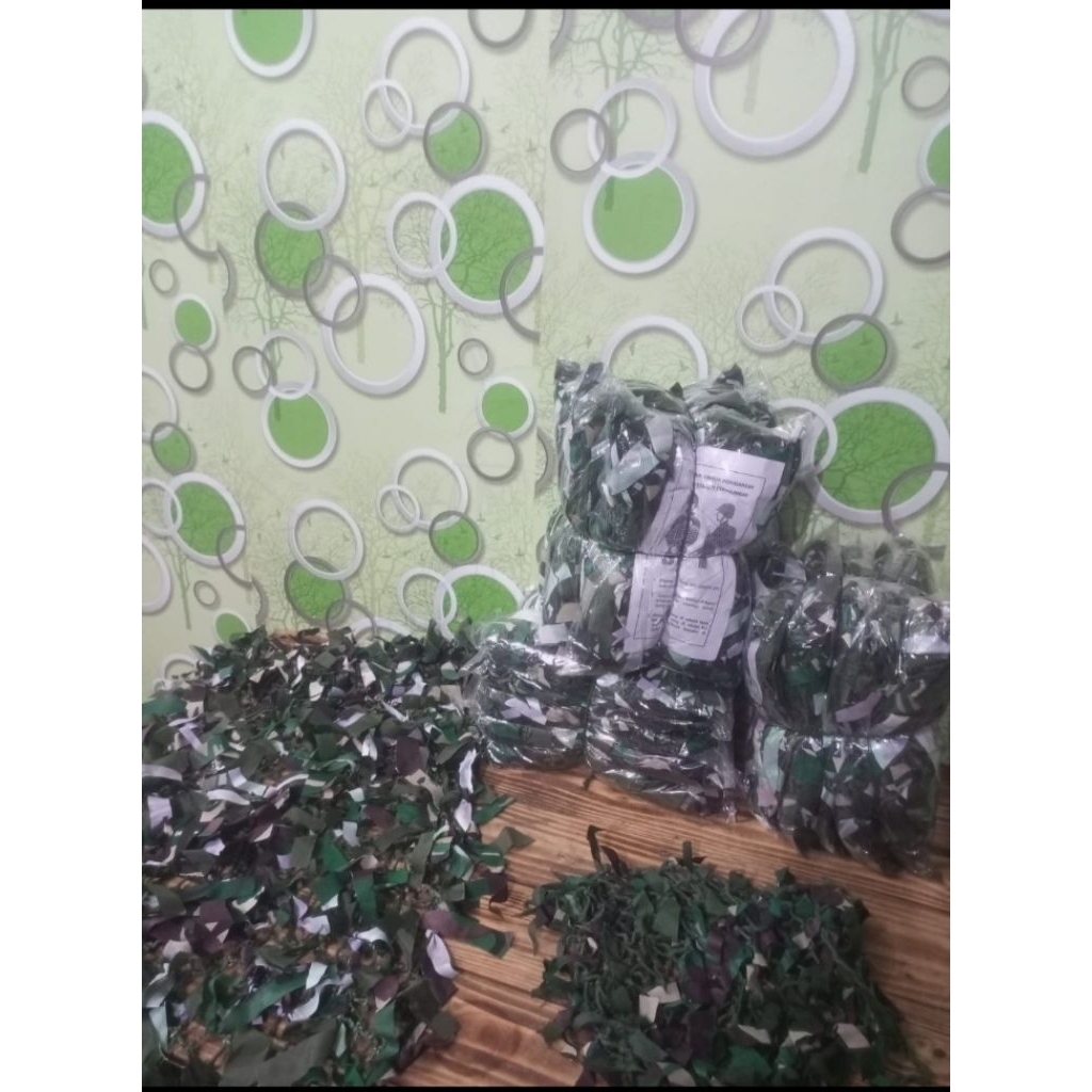 samaran ransel + helm tni ad