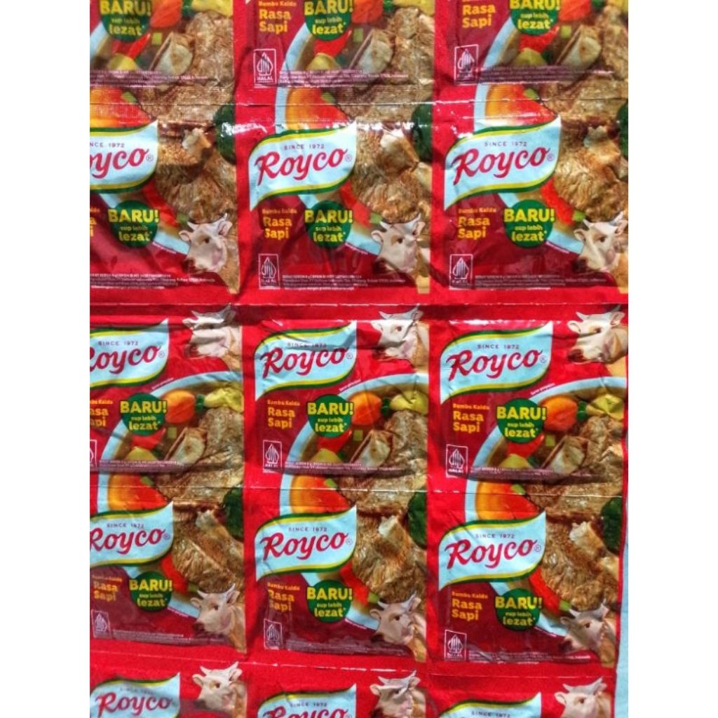 

Royco penyedap rasa/kaldu masakan sachet