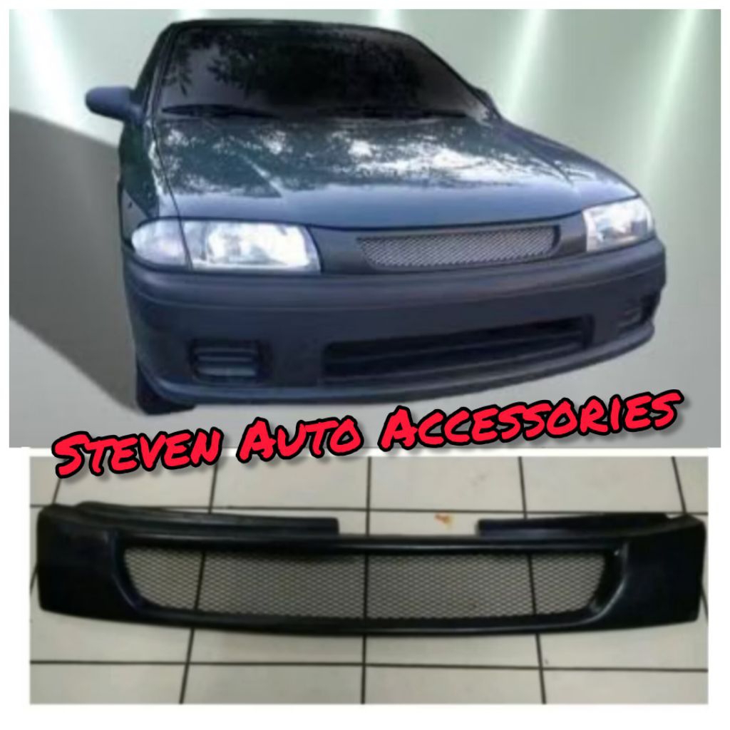 Front Grille | Grill Custom Mazda Familia Tahun 1997 1998 1999 2000 Gril jaring Mazda 323 Familia