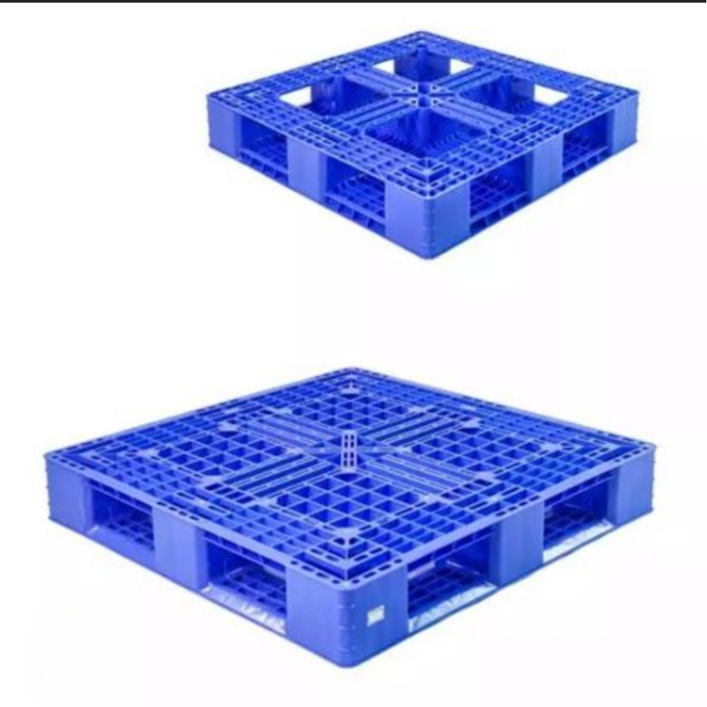 

Palet plastik bekas berkualitas Uk 110x110x15cm