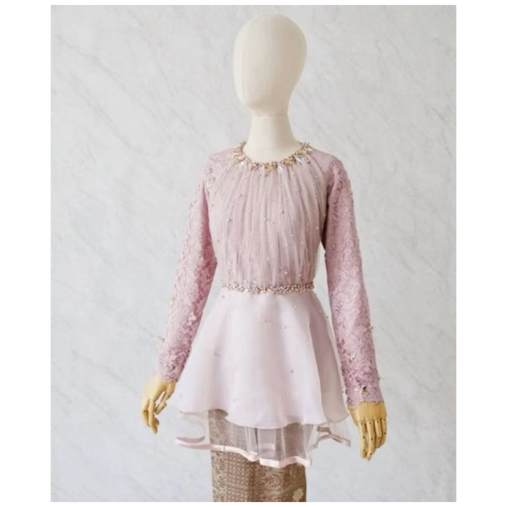 Preloved Ivory Studio IvoryStudio RTW Rose Pink Kebaya Modern