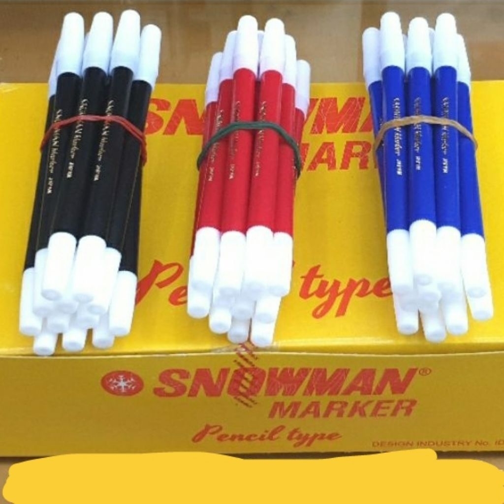 

HARGA 1 SPIDOL SNOWMAN KECIL SPIDOL MARKER