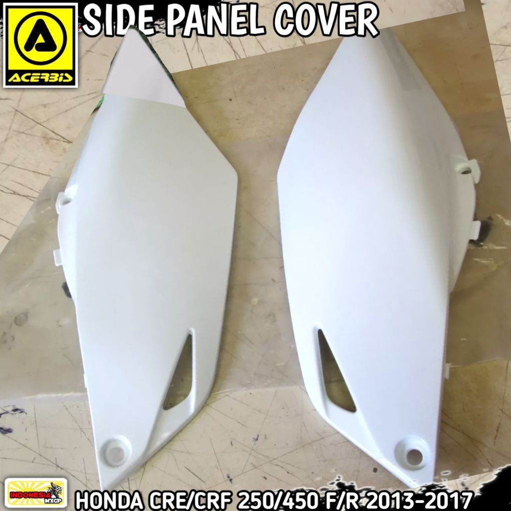 HONDA CR - CRE CRF 250 450 F R 2013 2014 2015 2016 2017 - ACERBIS SIDE PANEL COVER BODY SAMPING BELA