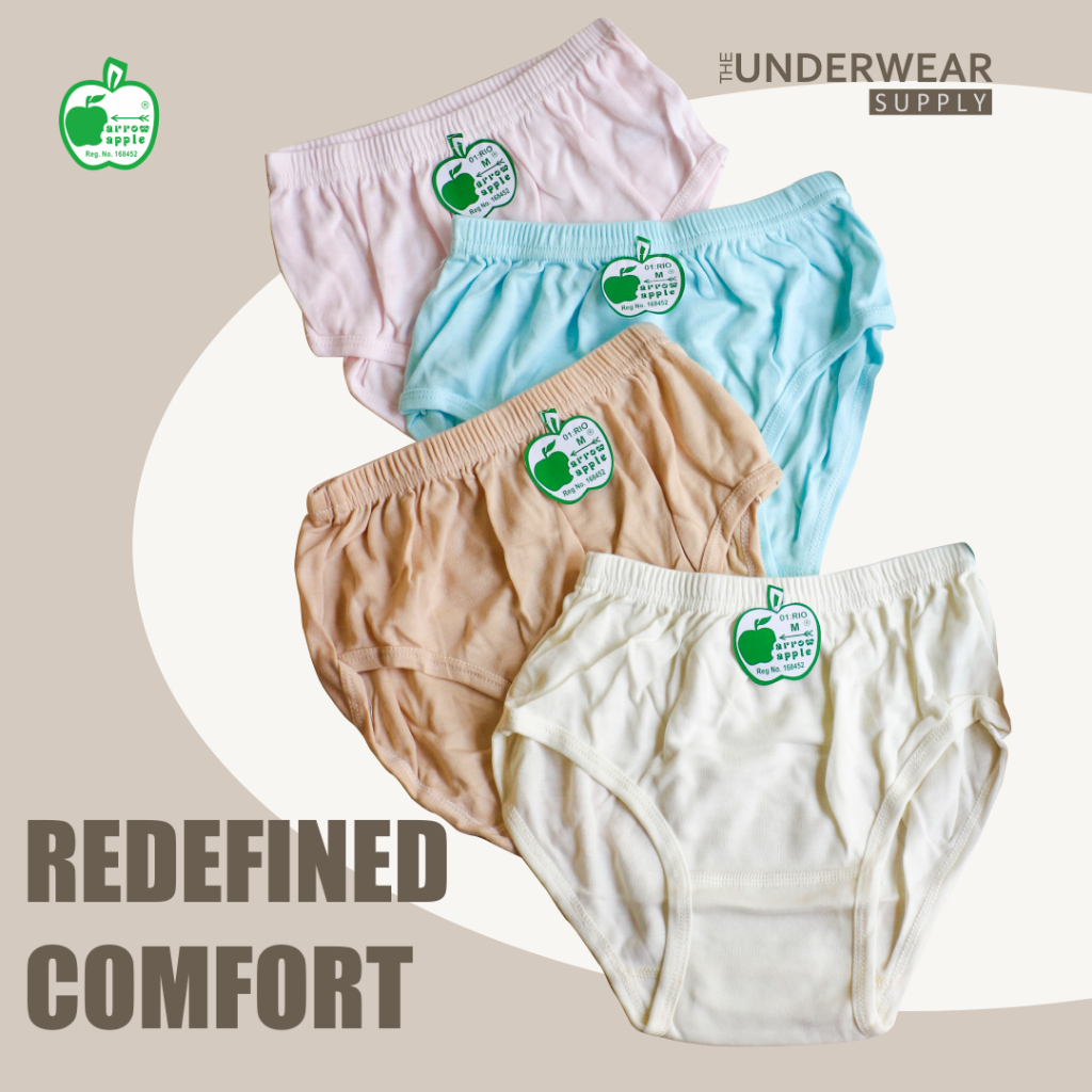 [Arrow Apple] CD Apel Ori Wanita | Klasik Sejak 1976 | Celana Dalam Wanita Rio Cotton