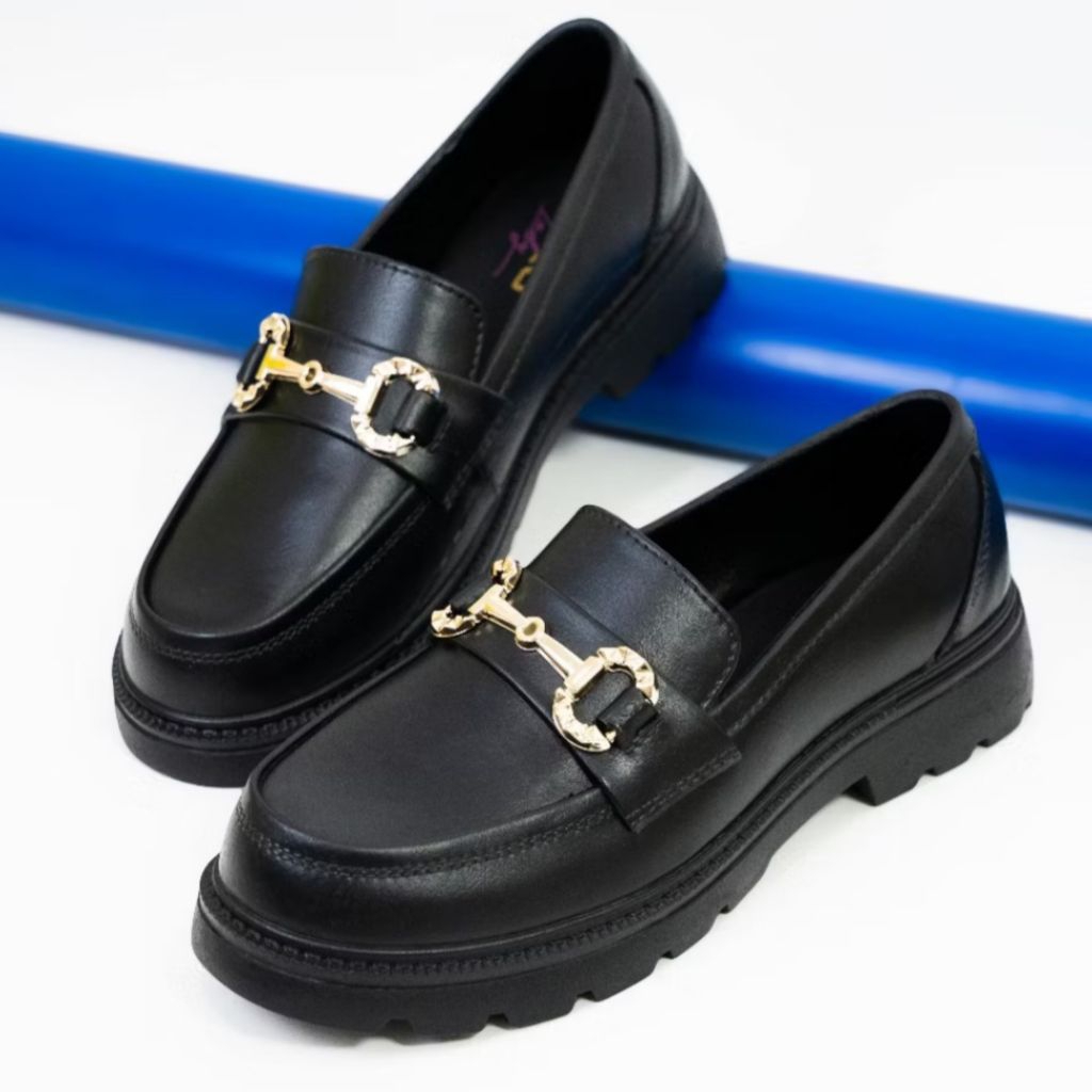 Ready Parto Sandal Selop / Sepatu Sendal Selop Wanita Docmart Hitam Porto Lady LOF