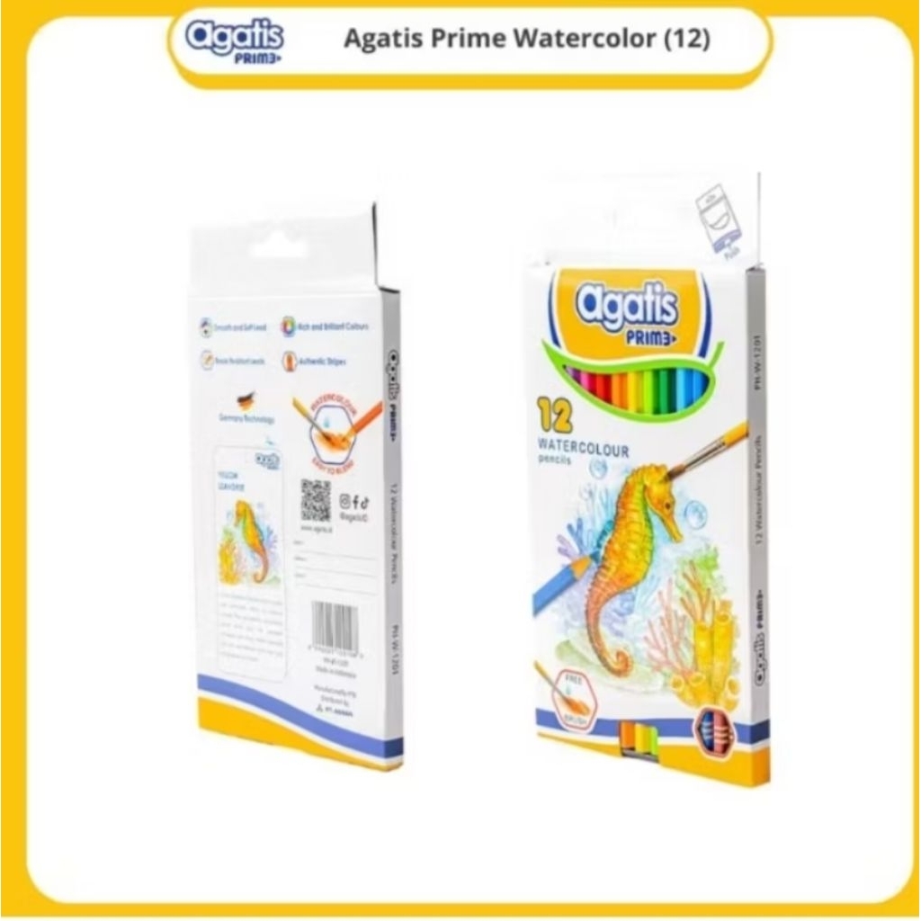 

Pensil Warna | Pensil Gambar 12 warna Agatis Prime