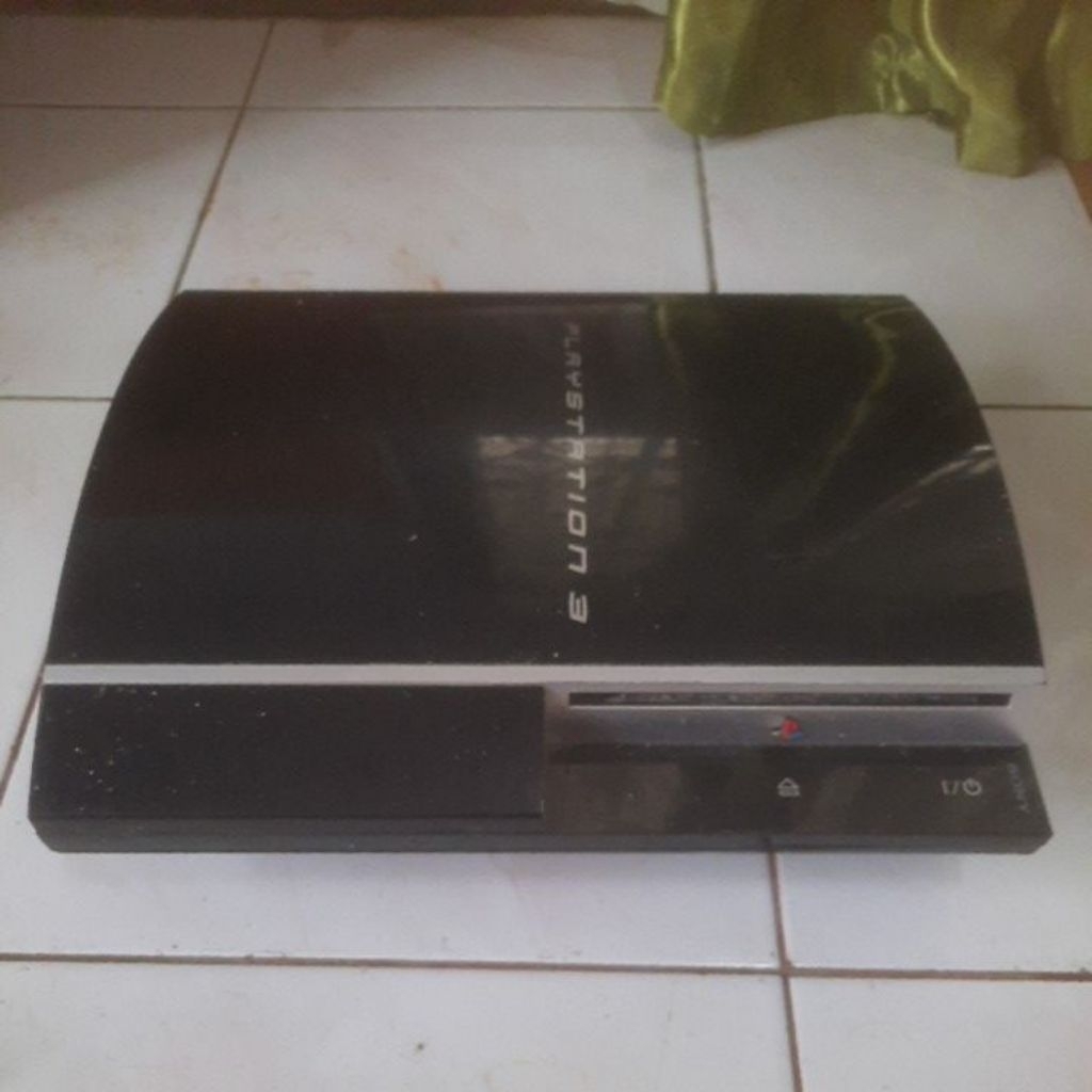 PS3 FAT KONDISI YLOD BLACK