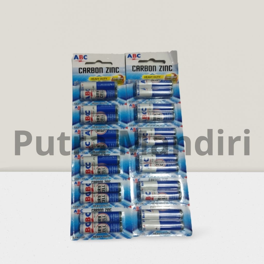 baterai/battery remot ABC AAA 1.5V