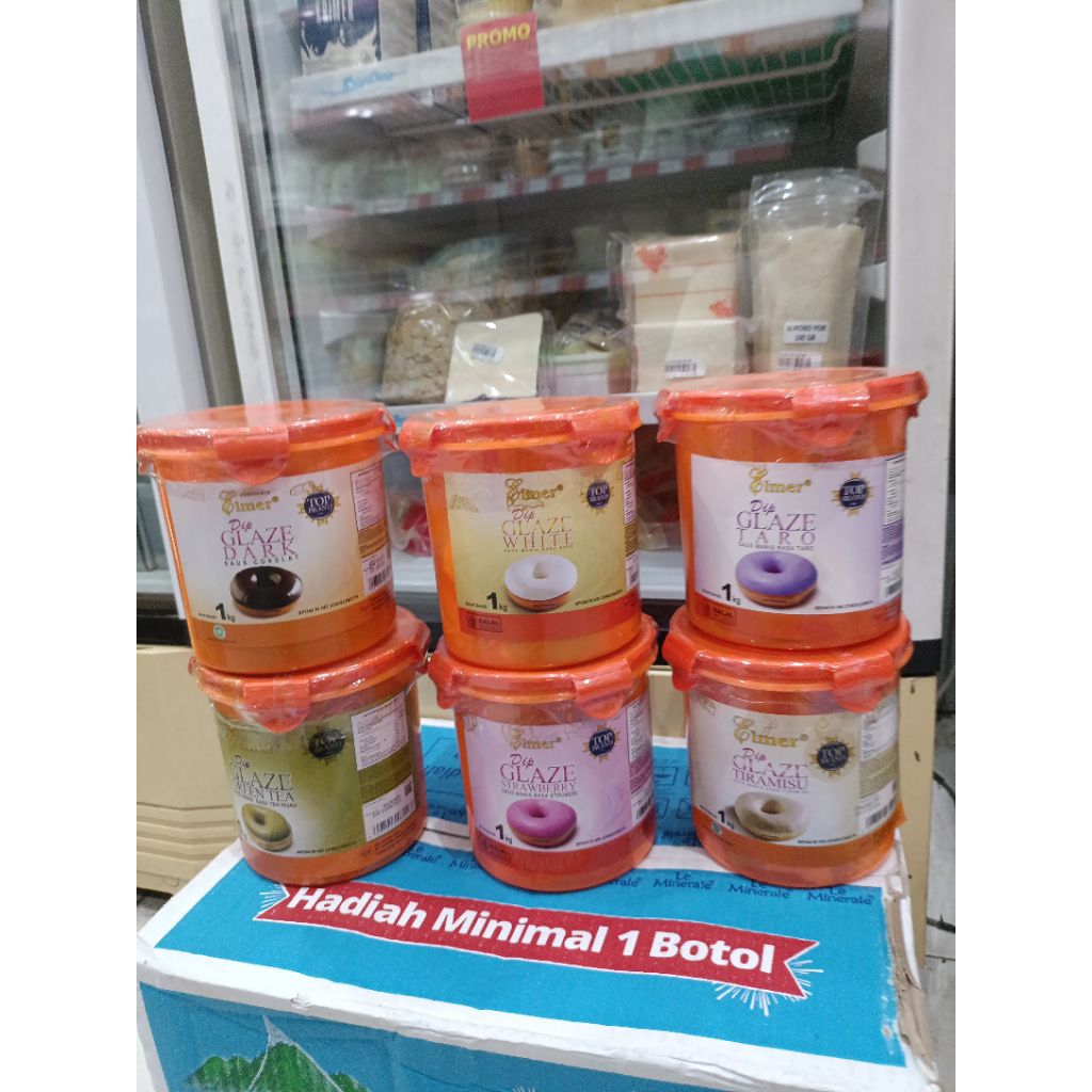 

Elmer Dip Glaze Saus Manis Celupan Donat 1 Kg