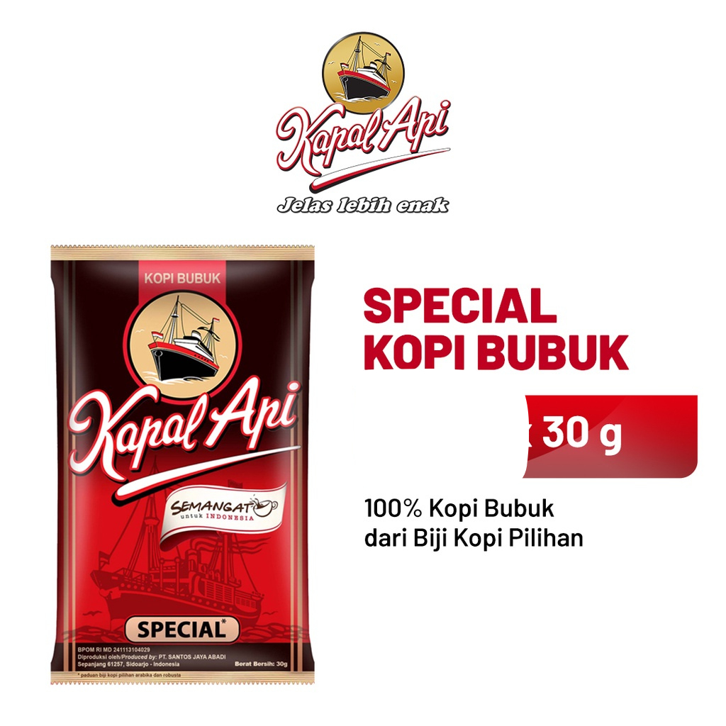 

Kapal Api Special 1 Sachet 30 gram