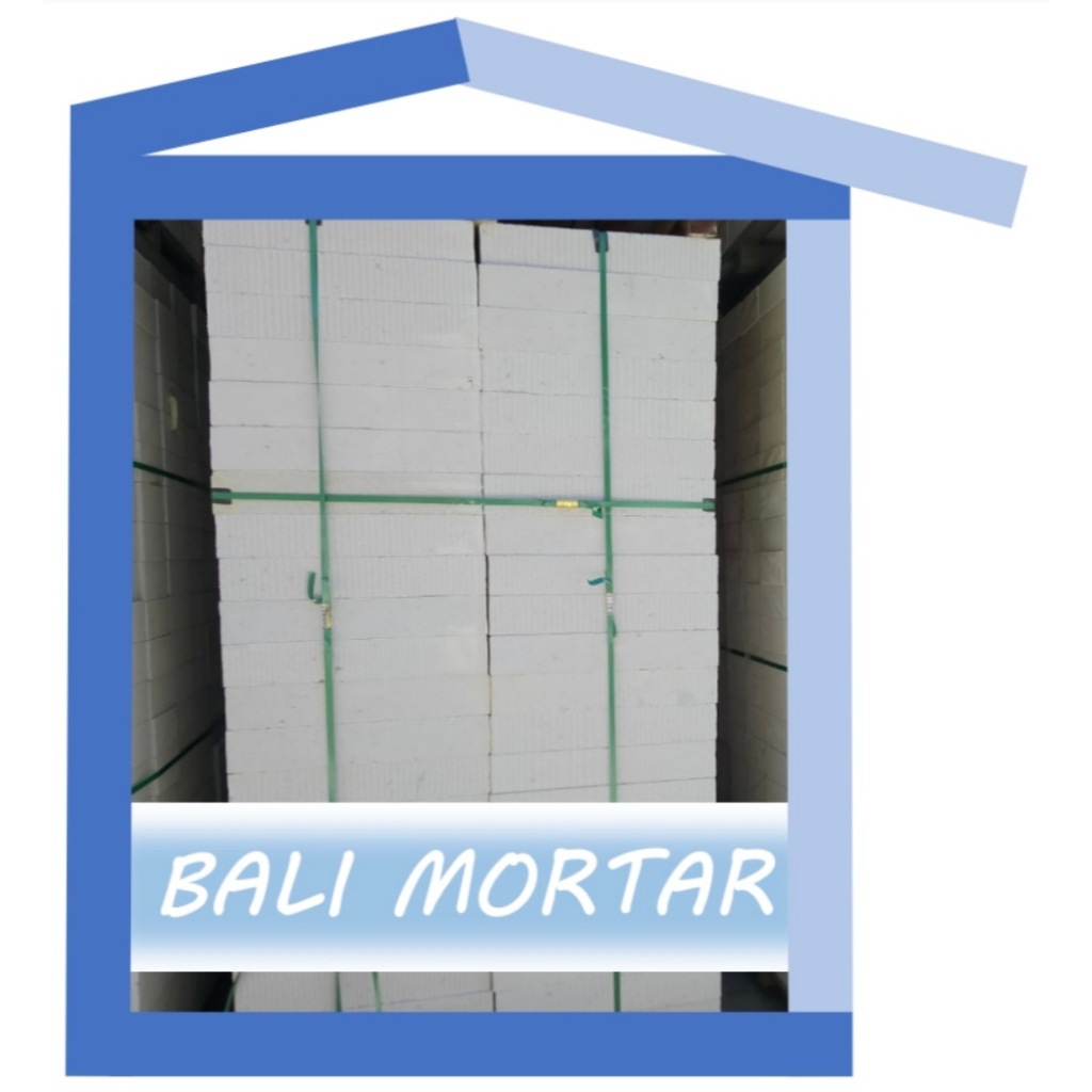 Bata Ringan / Hebel FOCON 7,5x20x60 cm DAN Perekat Sky Mortar