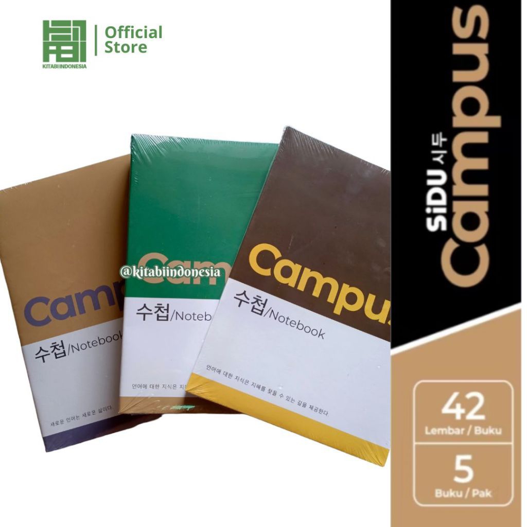 

Buku Tulis SIDU Campus Besar Buku Tulis SIDU B5 Buku Tulis SIDU Besar