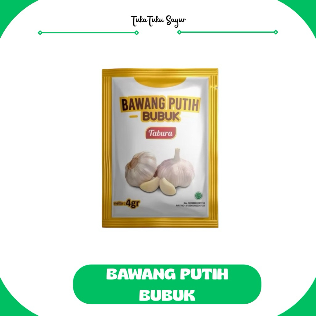 

BAWANG PUTIH BUBUK - TukaTuku Sayur