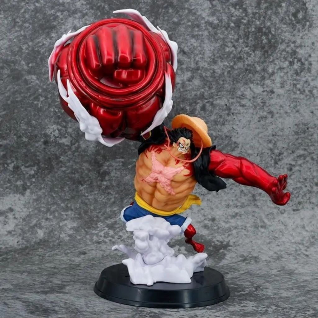 Action Figure Luffy Gear 4 Kingkong Gun