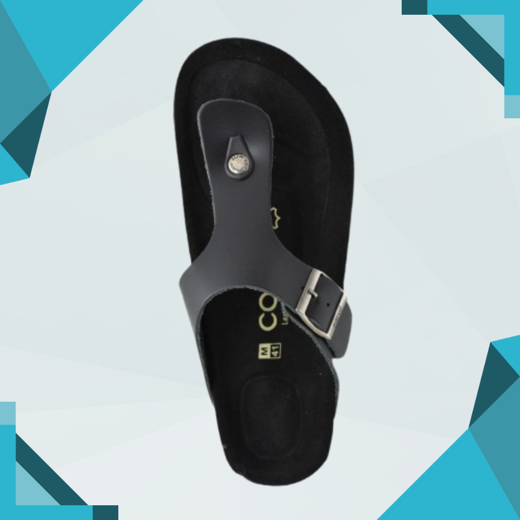 Sandal Pria Carvil Benzo 01 Warna Hitam
