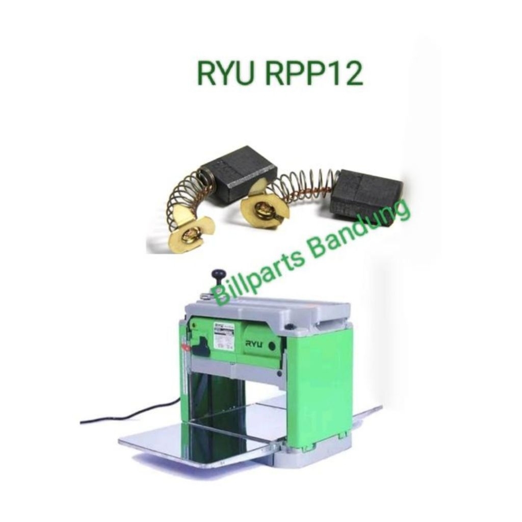 carbon brush RPP12 Ryu RPP 12 spul kul arang ketam duduk planner planer sugu