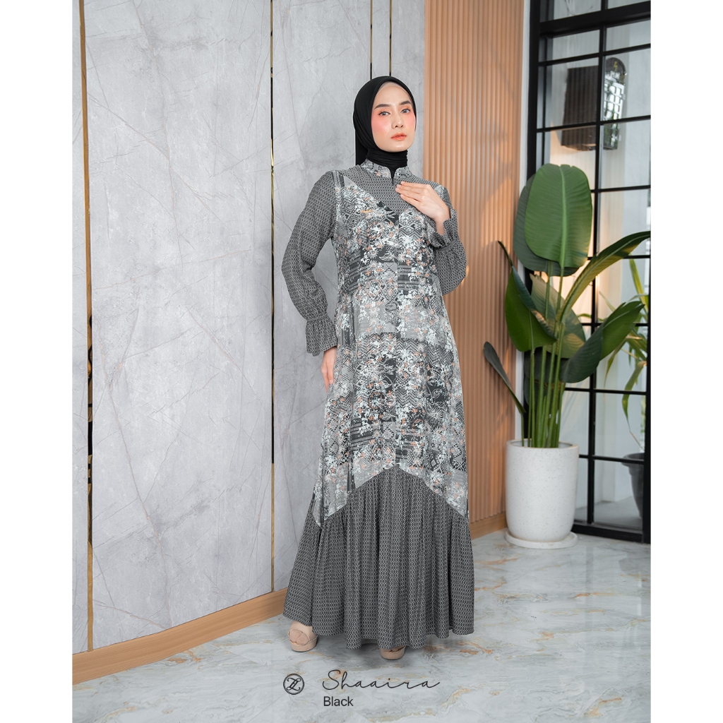 ZALIFA - SHAAIRA DRESS GAMIS WANITA - DRESS WANITA
