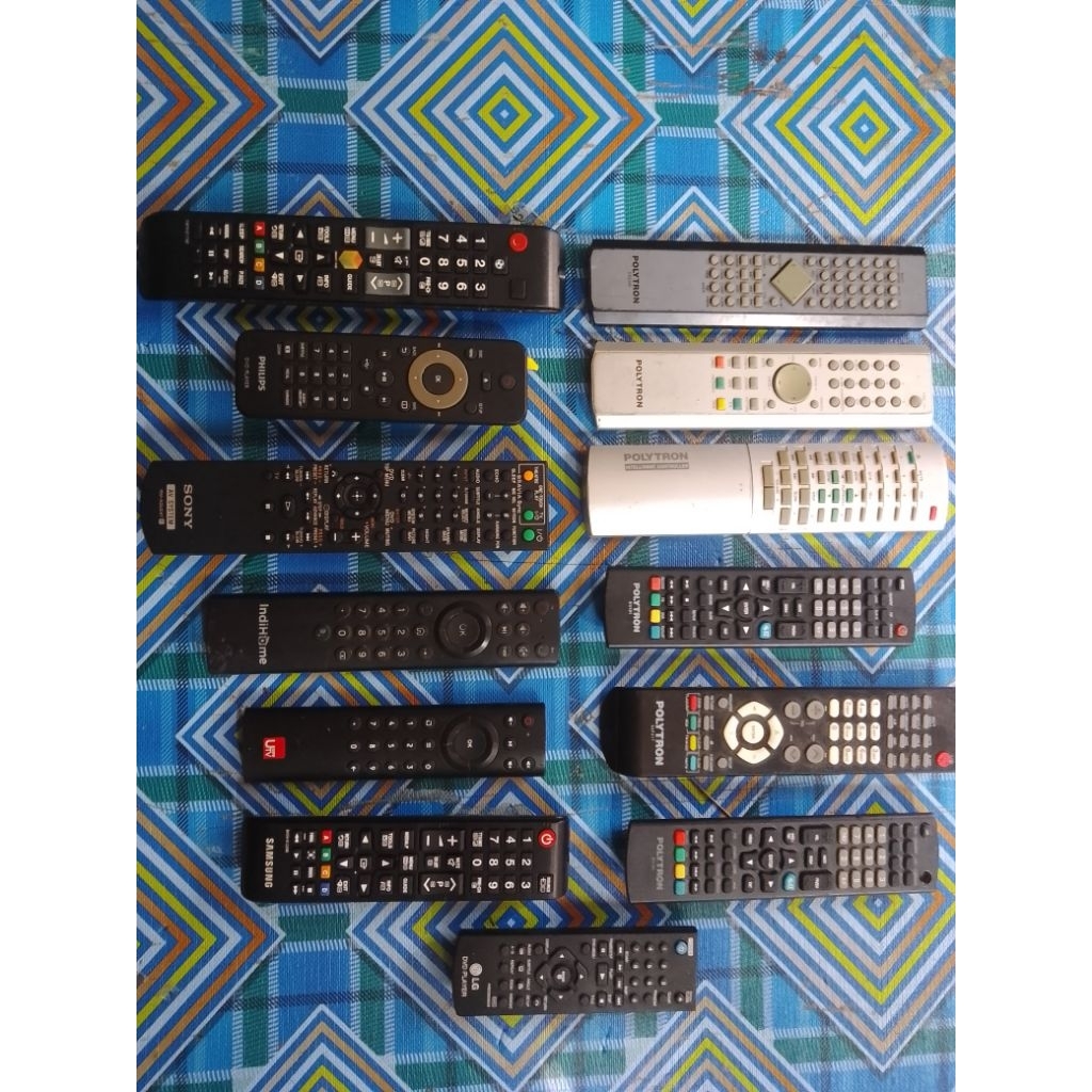 Remote Polytron  / JVC / Remote Home Teater Philips / Remote Big Band / Remote Compo Boxer