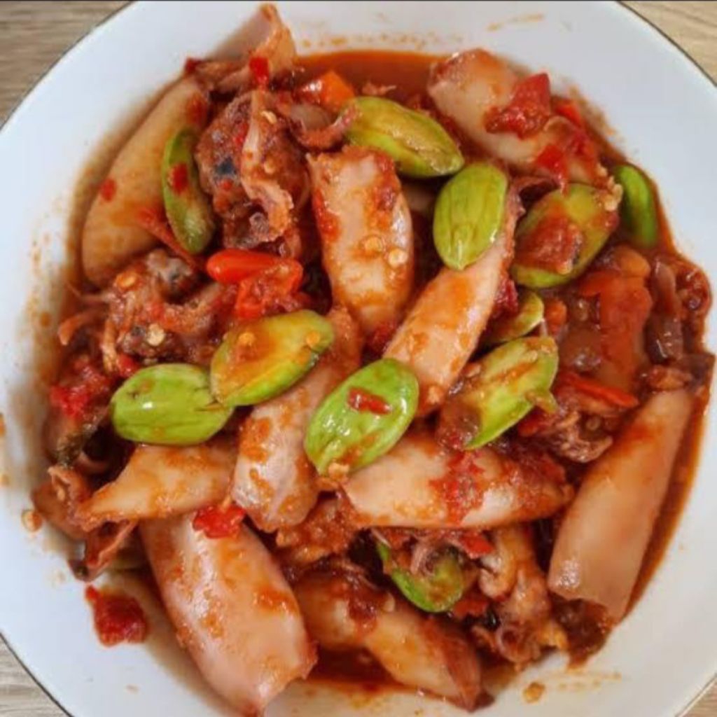 

Tumis Baby Cumi Balado